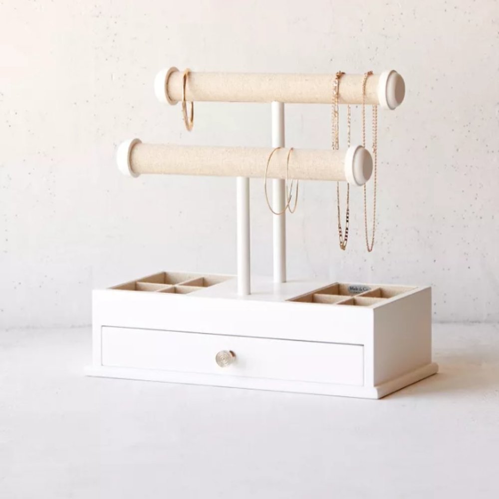 Mele & Co. Ivy Jewelry Box + Stand
